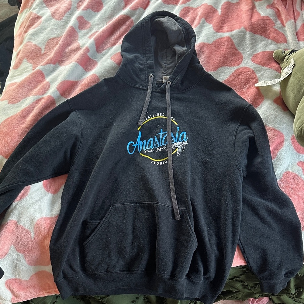 Fruit of the Loom Black Hoodie